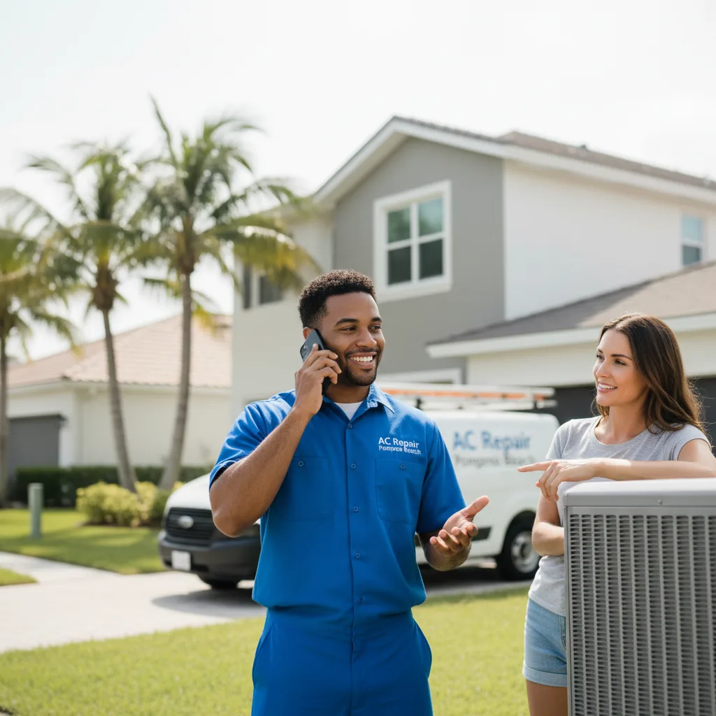 AC Repair Pompano Beach customer support in Saint Amant